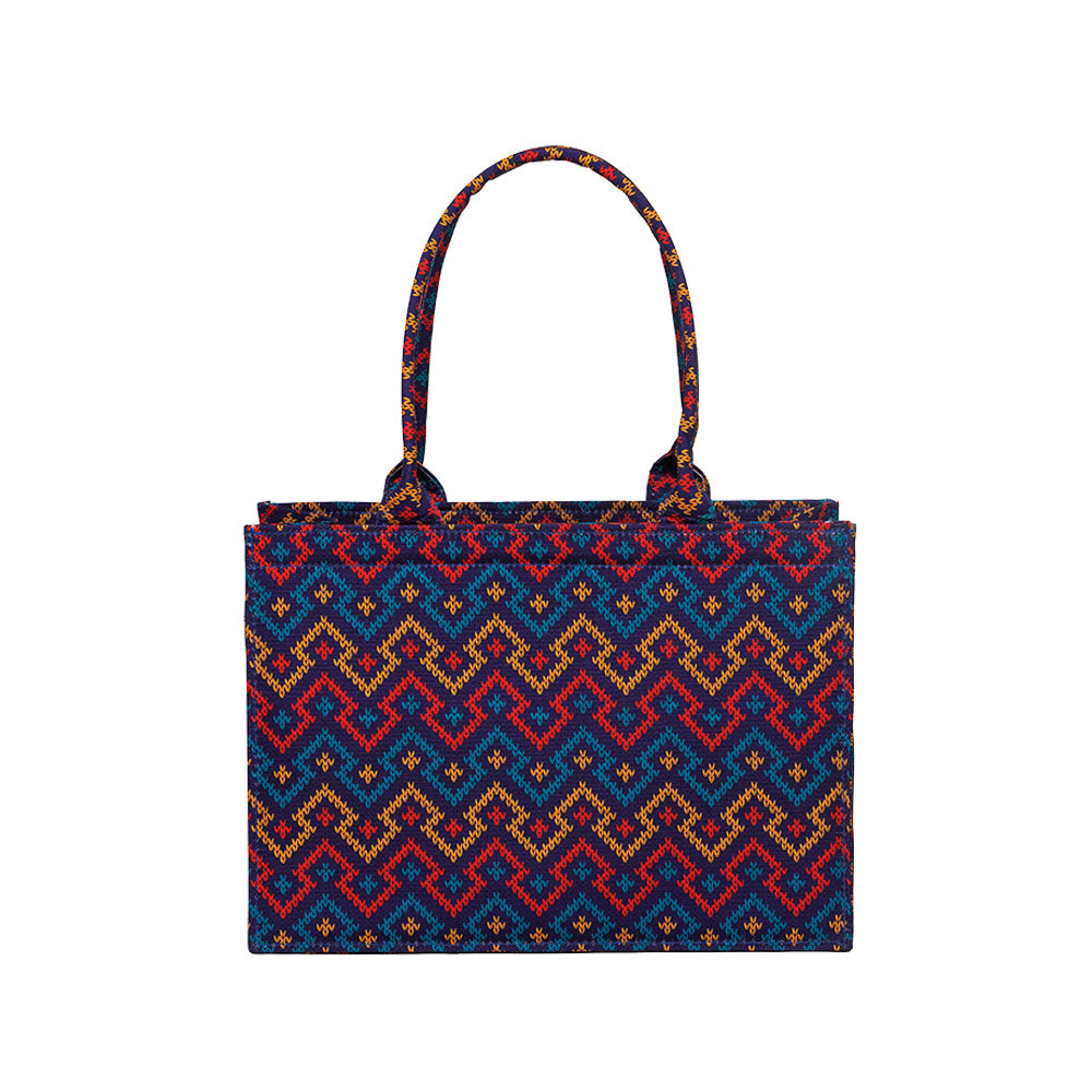 Midnight Horizon Canvas Tote