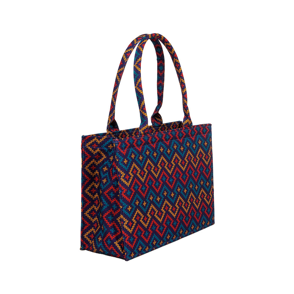 Midnight Horizon Canvas Tote