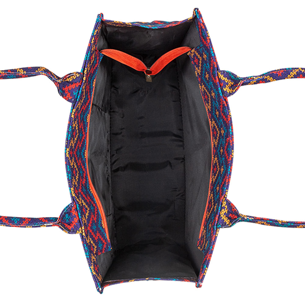 Midnight Horizon Canvas Tote