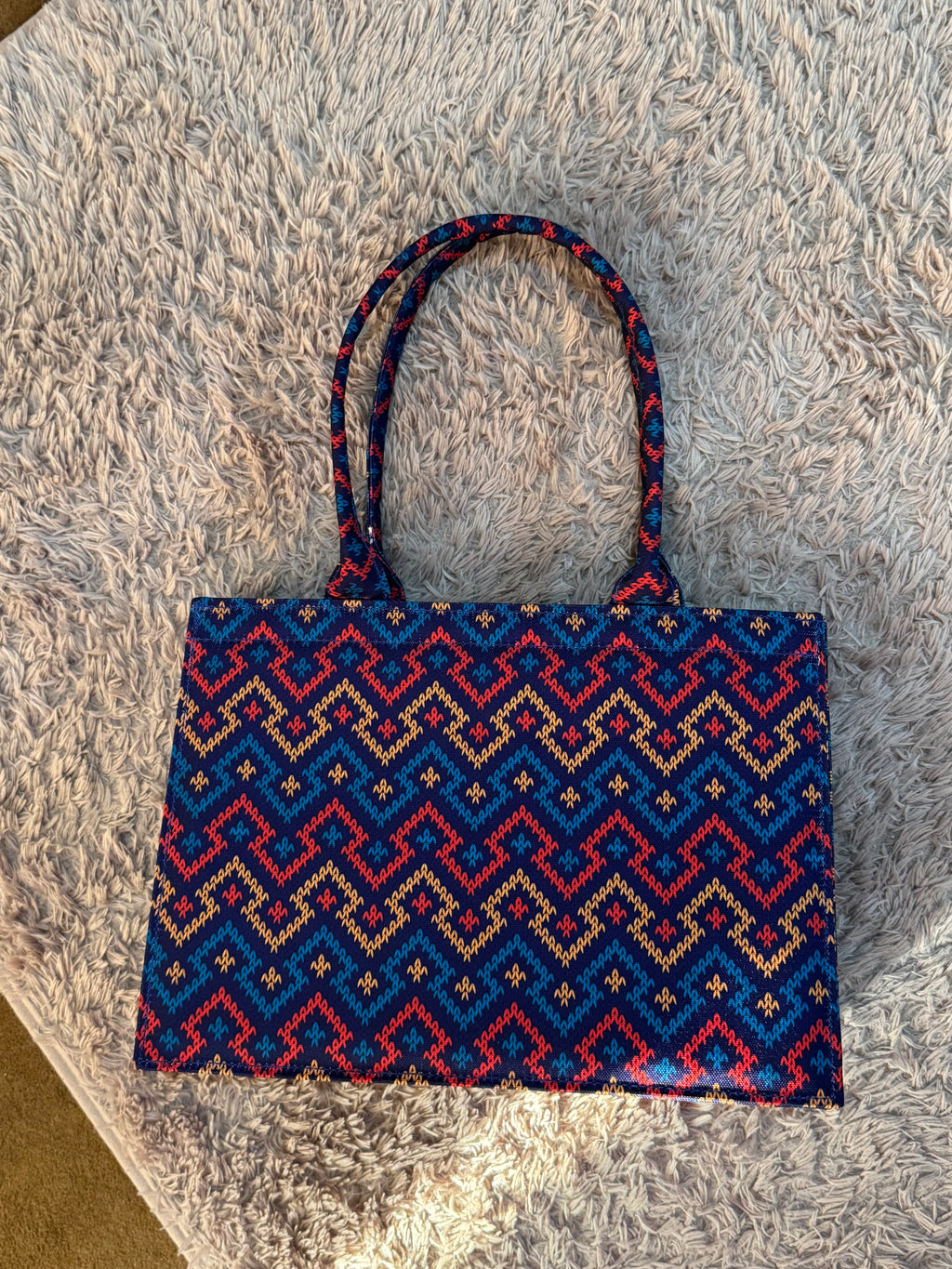 Midnight Horizon Canvas Tote