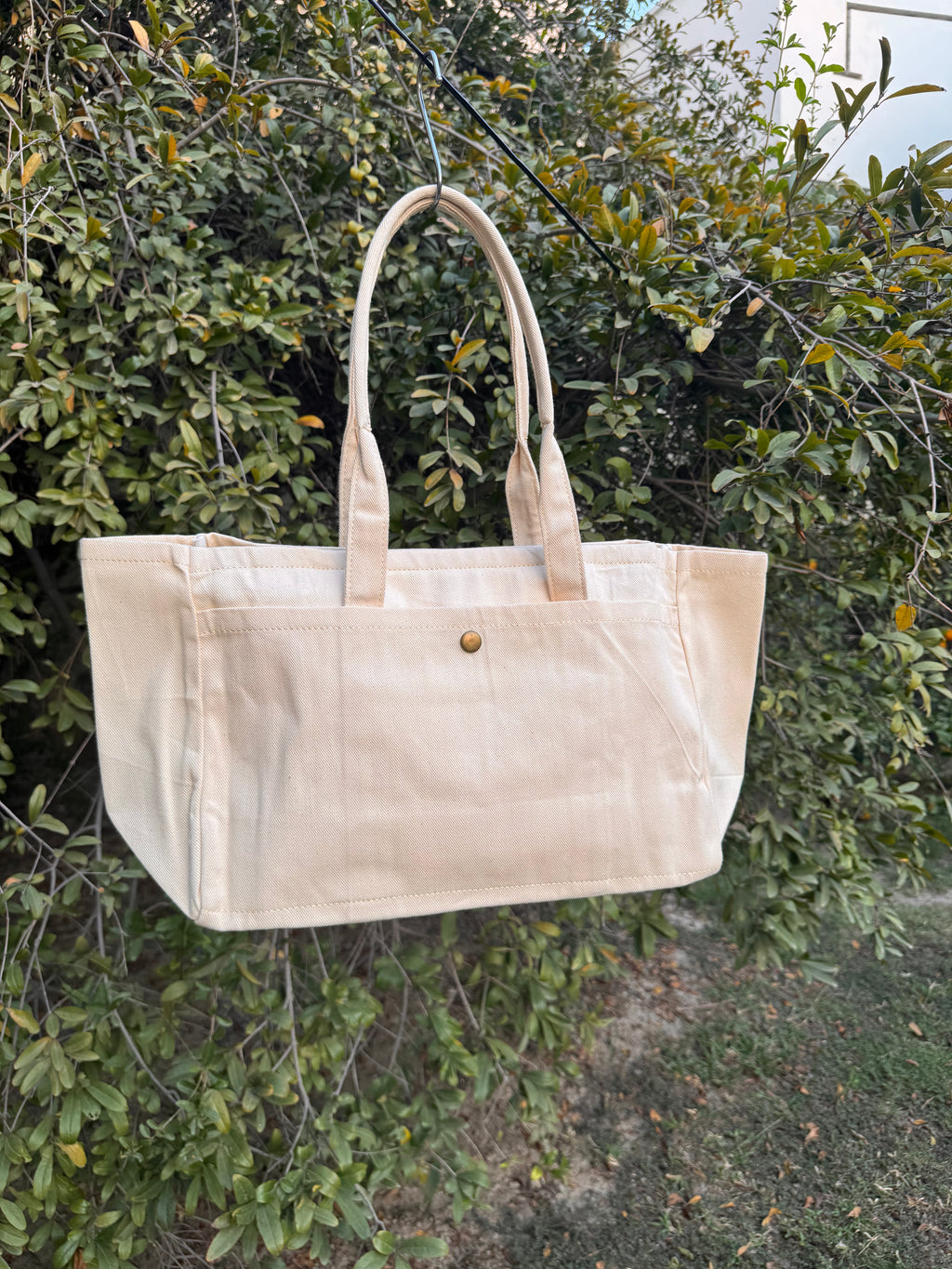 Sunset Branch Canvas Tote Bag