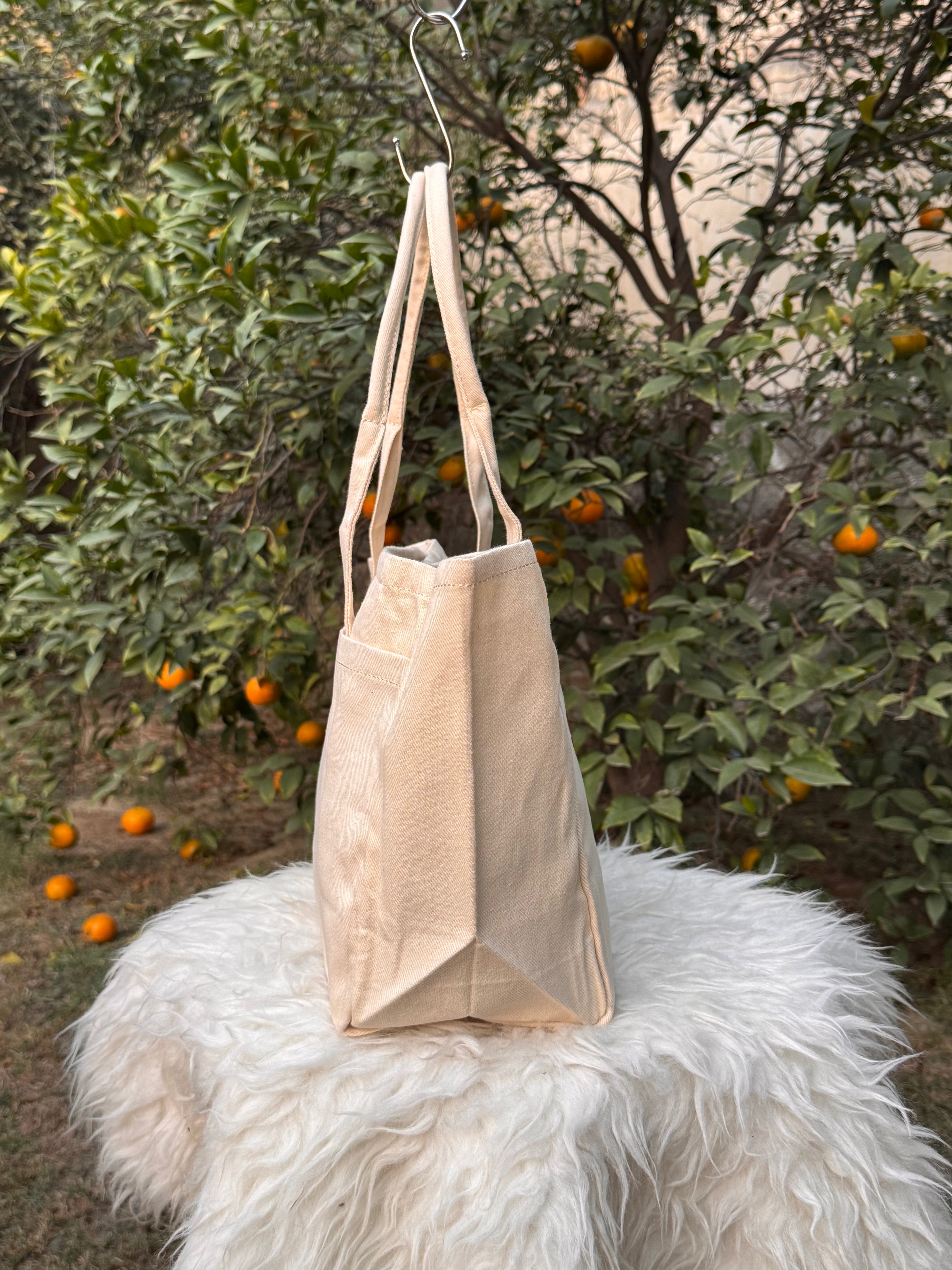 Wild Meadow Canvas Tote Bag
