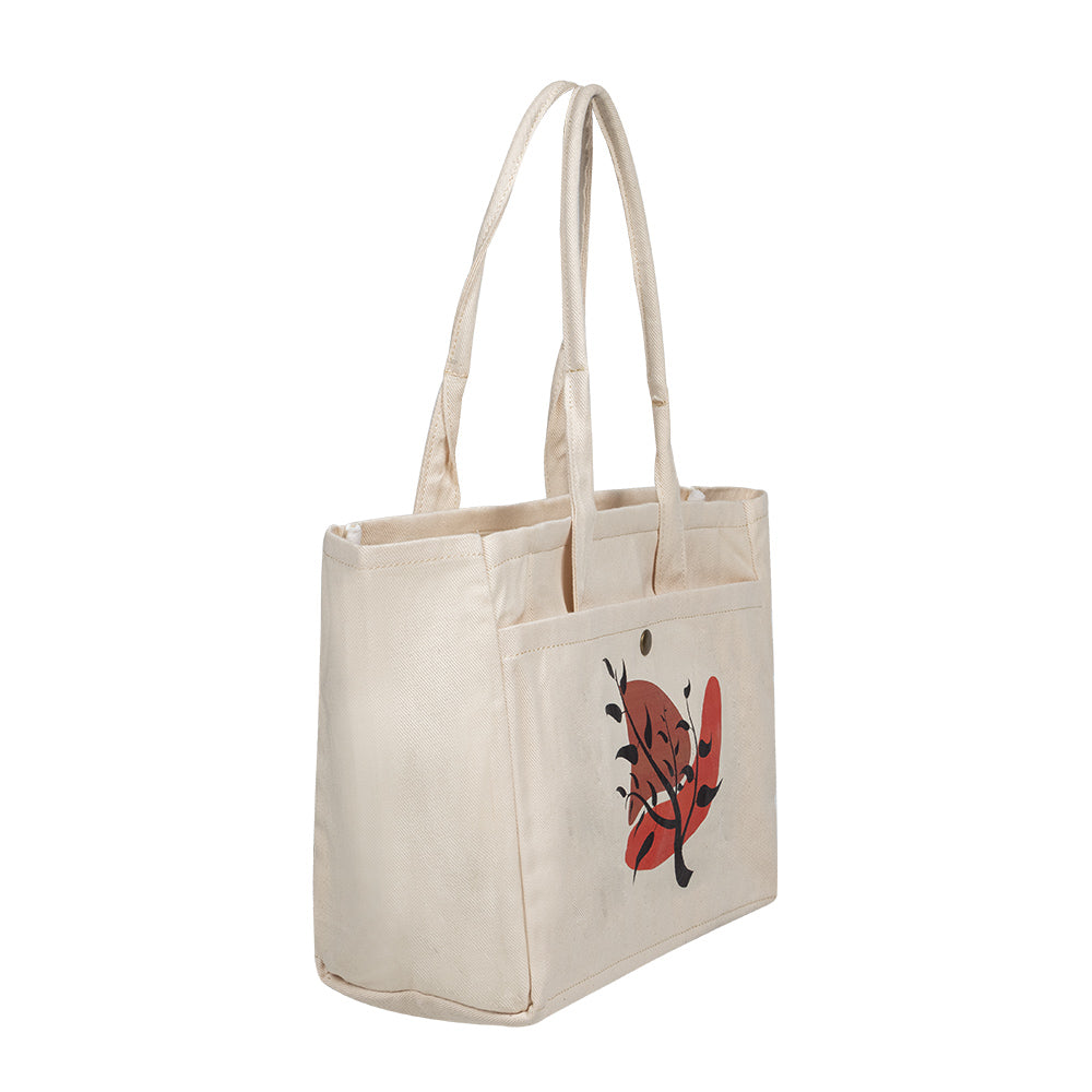 Sunset Branch Canvas Tote Bag