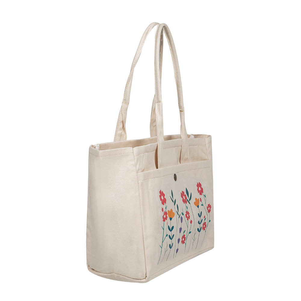 Wild Meadow Canvas Tote Bag
